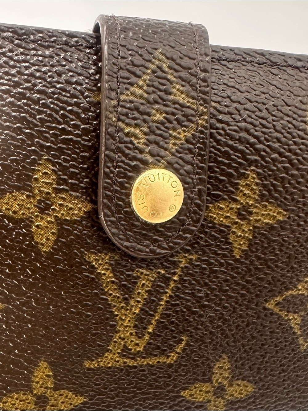 Louis Vuitton Monogram French Kiss Lock Wallet very good condition MI0968 - Picture 14 of 15